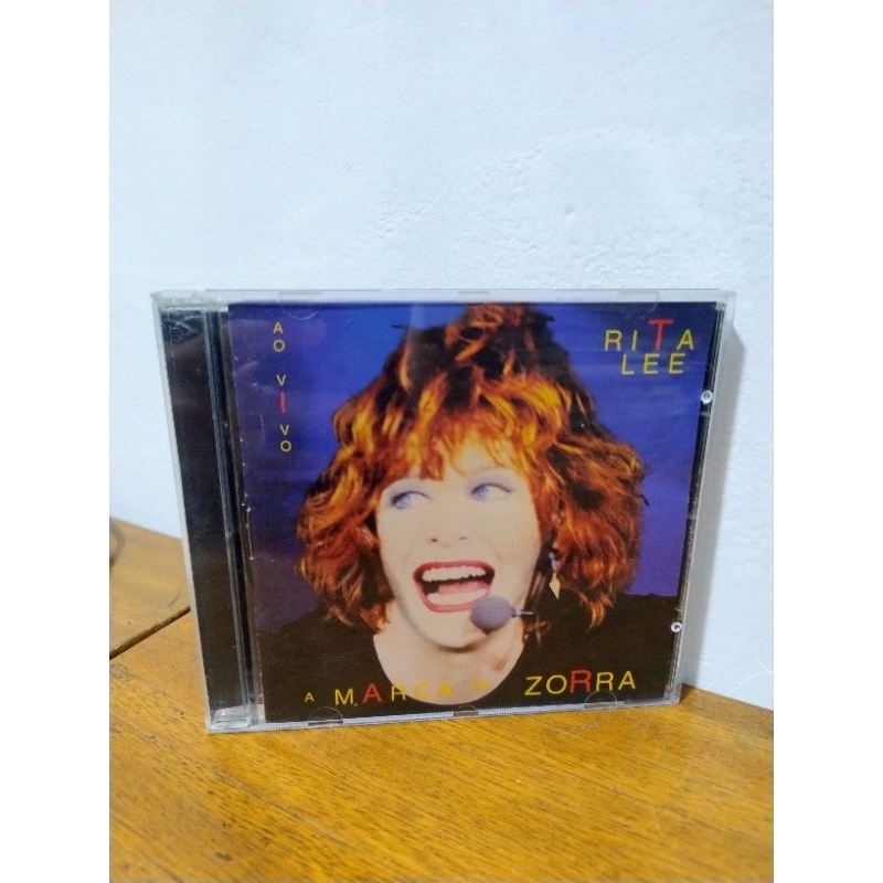 3 CDs Rita Lee - A Marca da Zorra - Aqui Ali Em Qualquer Lugar - Acústico MTV