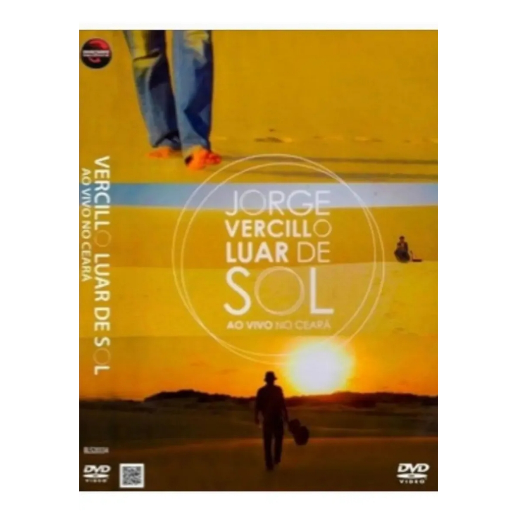Usado: Dvd Jorge Vercillo Luar De Sol Ao Vivo No Ceará