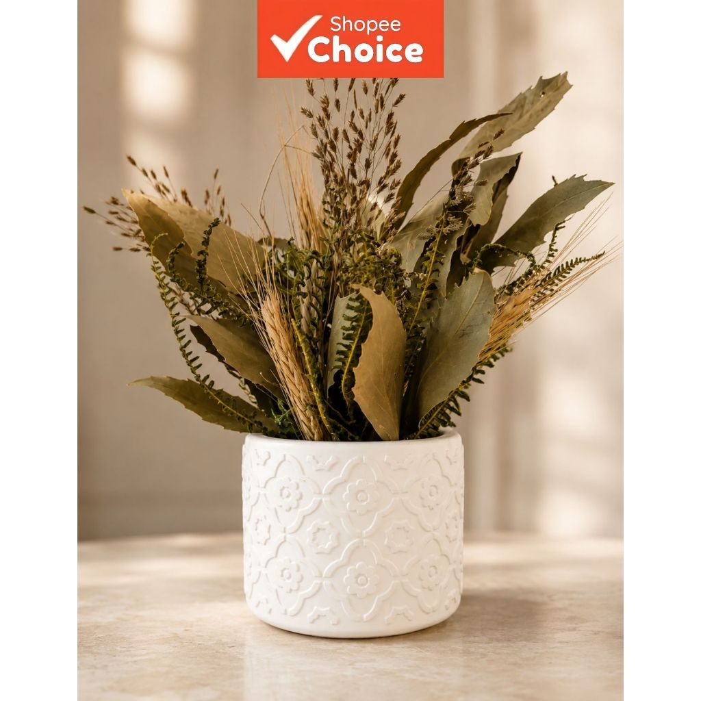 Vaso Decorativo Artesanal em Cimento Plantas Naturais e Artificiais 10cm Rio de Janeiro