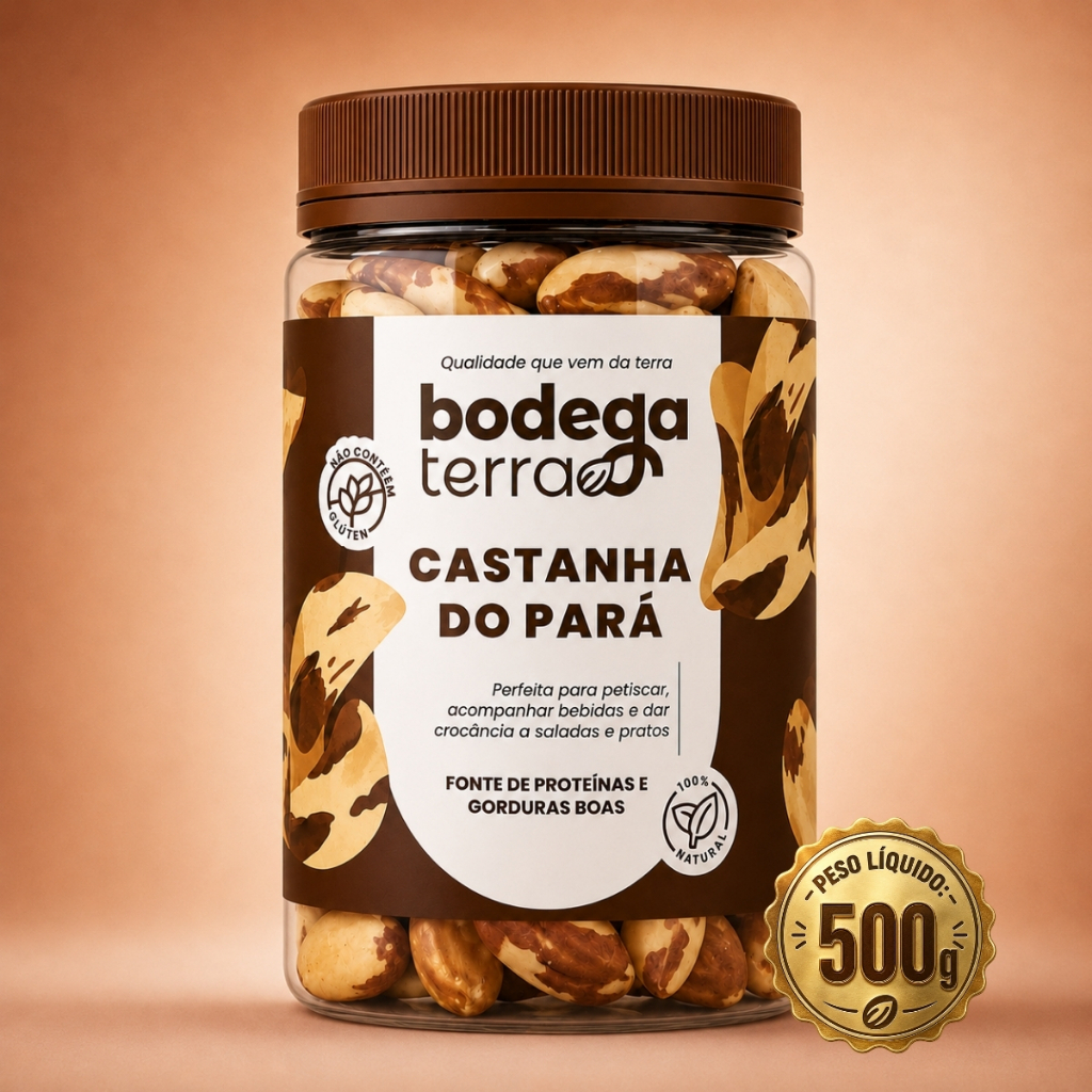 Castanha do Pará Brasil Inteira Premium  Natural Fonte de Proteínas e Gorduras Boas Safra Nova