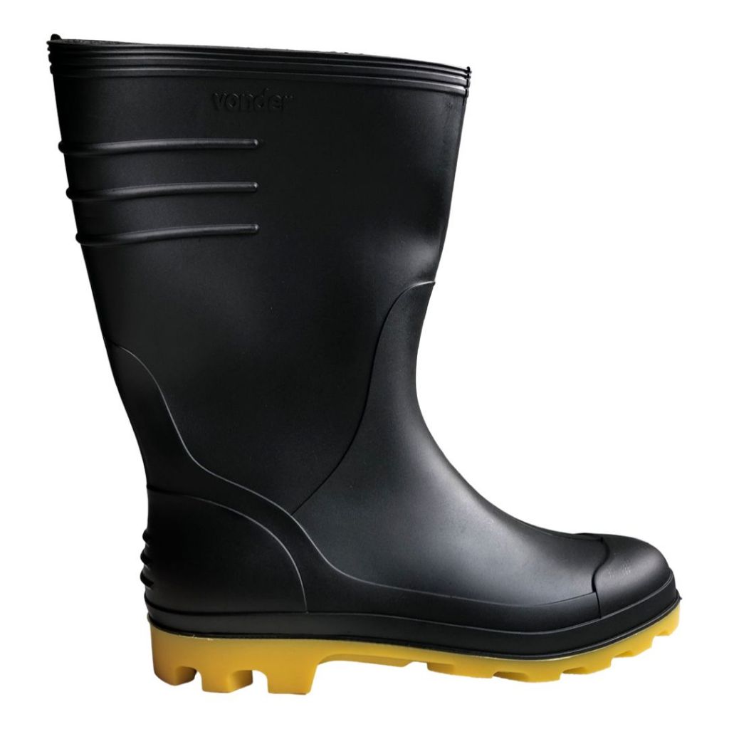Bota Pvc Borracha N°44/45 Impermeável Motoboy