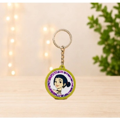 GUERREIRAS DO K-POP Chaveiros Personalizados (Aniversário, Lembrancinha Maternidade, Chá de Bebê)