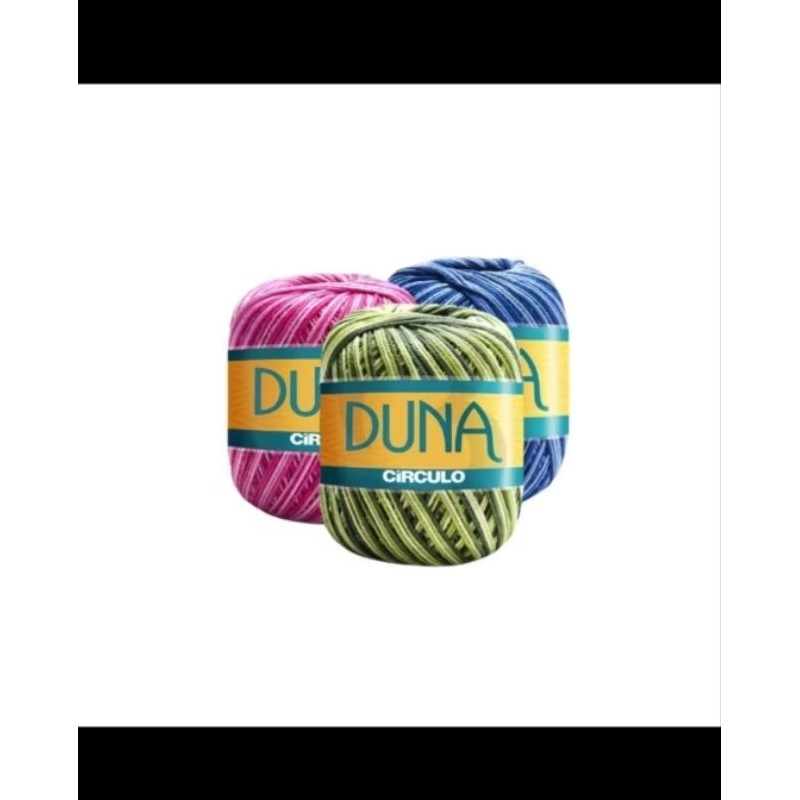 Linha Duna Círculo 100g 170m | Fio para Crochê e Tricô | Cores Lisas e Multicolor | Novelo 100% Algodão