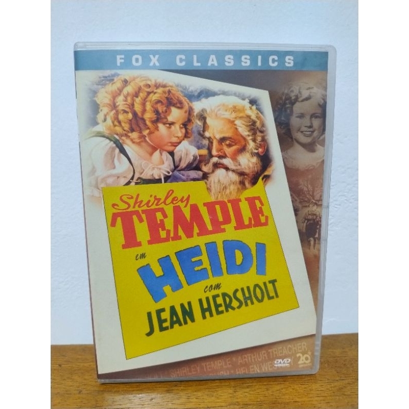 DVD Heidi - filme com Shirley Temple