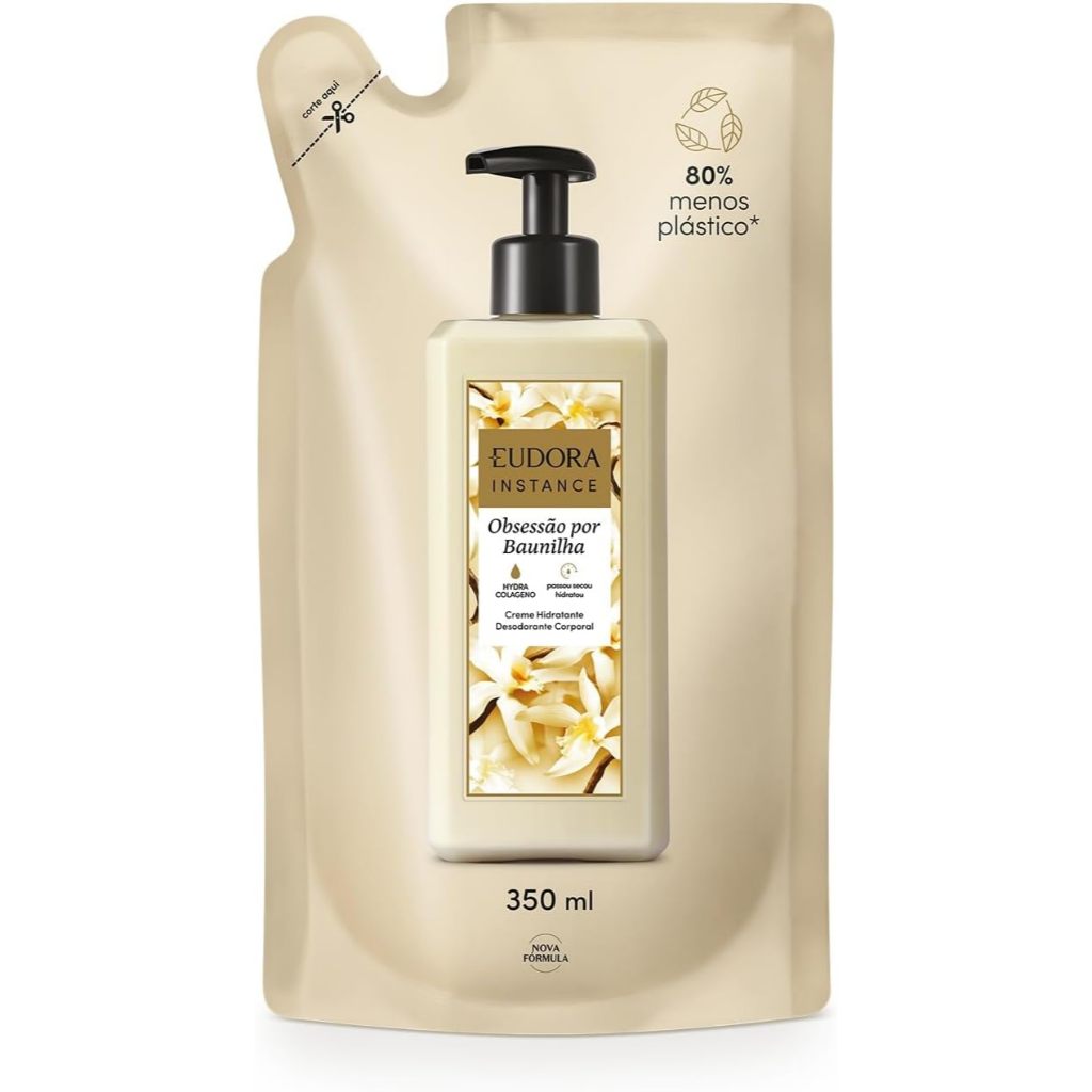Refil Hidratante Desodorante Corporal Obsessão por Baunilha 350ml