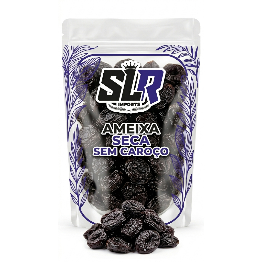 Ameixa Seca Sem Caroço 500g Premium