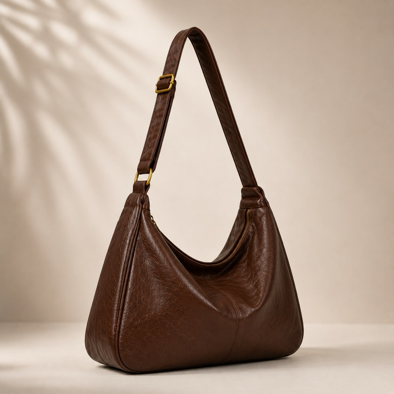 Bolsa Feminina Ombro Casual Couro PU MOD 8811