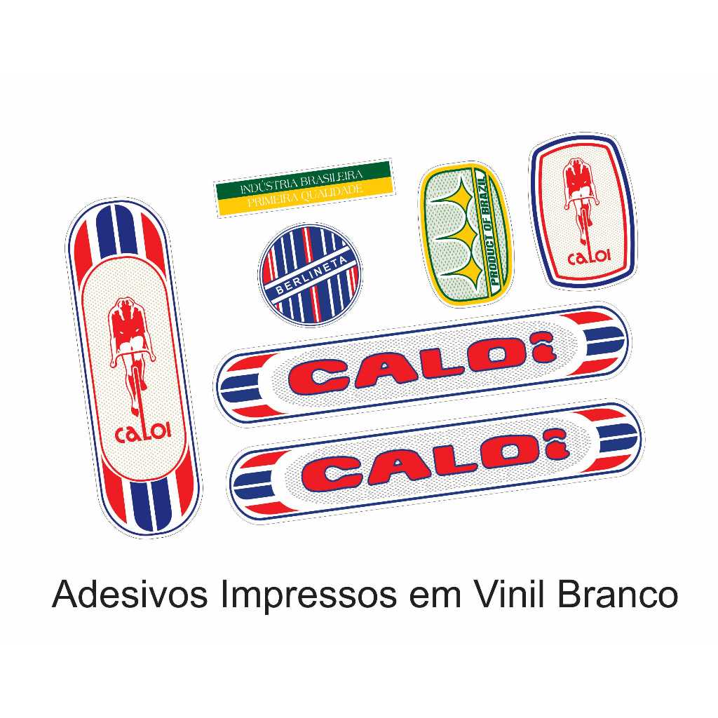 Kit Adesivos Caloi Berlineta 1974