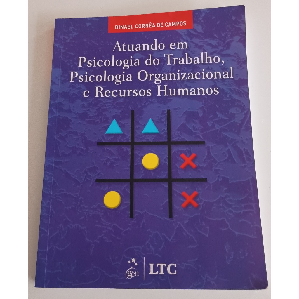Livro - Atuando em Psicologia do Trabalho, Psicologia Organizacional e Recursos Humanos