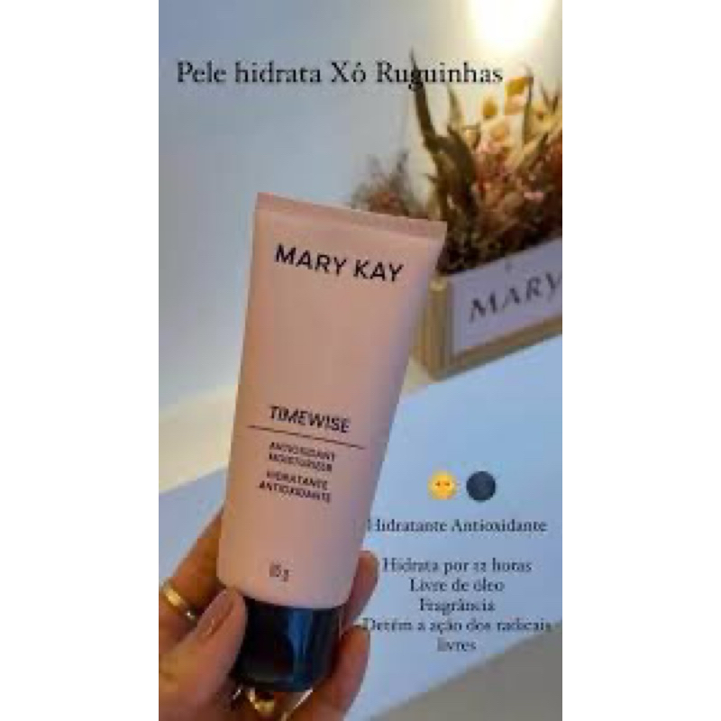 Hidratante facial antioxidante para PELE MISTA à OLEOSA - Linha Timewise Mary Kay