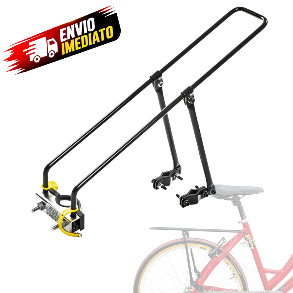 Bagageiro Bicicleta Garupa Traseiro Kalf Aro 26 29 Flex 70kg