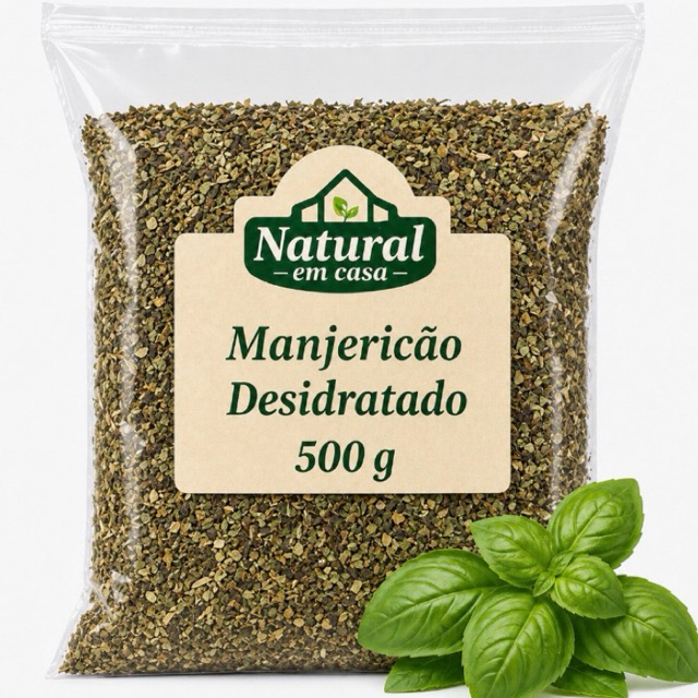 Manjericão Desidratado Natural