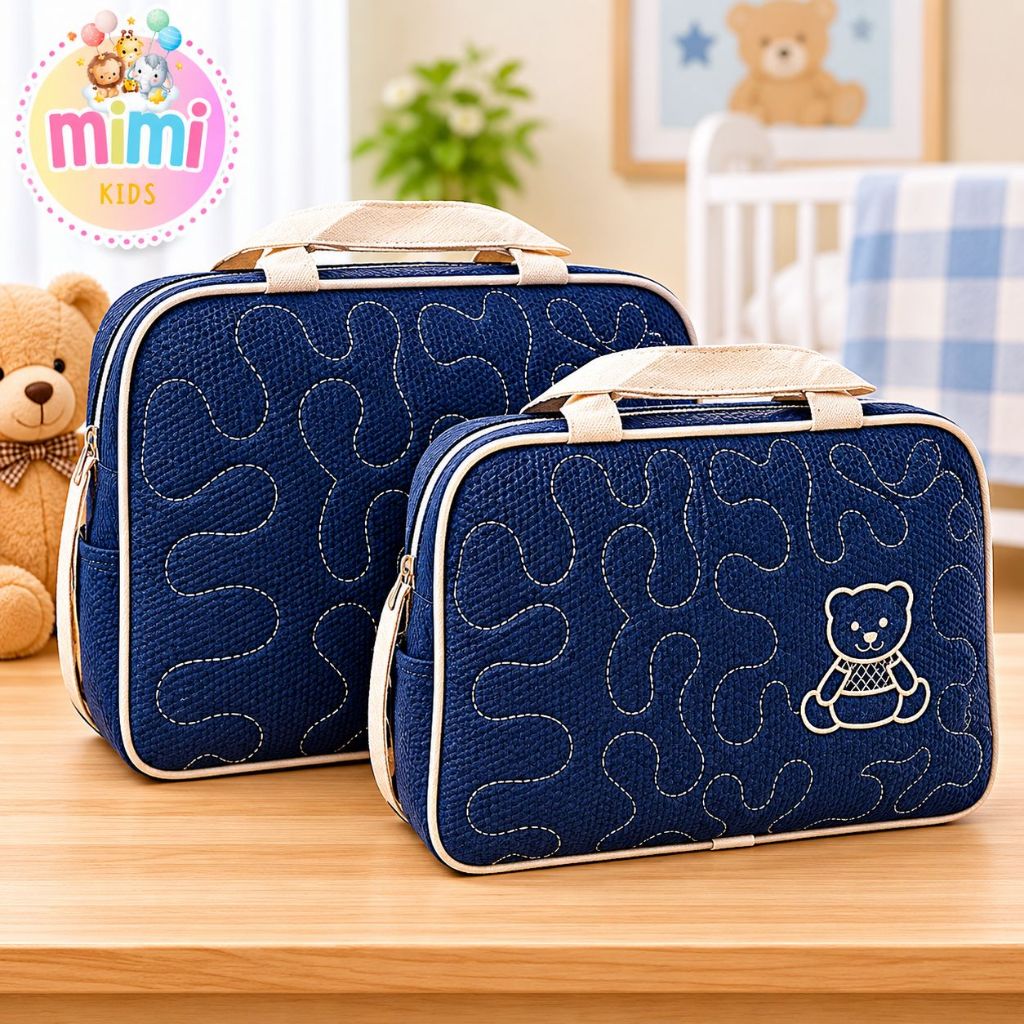 kit 2 Bolsas Saida Maternidade Super Promoção Menina Menino