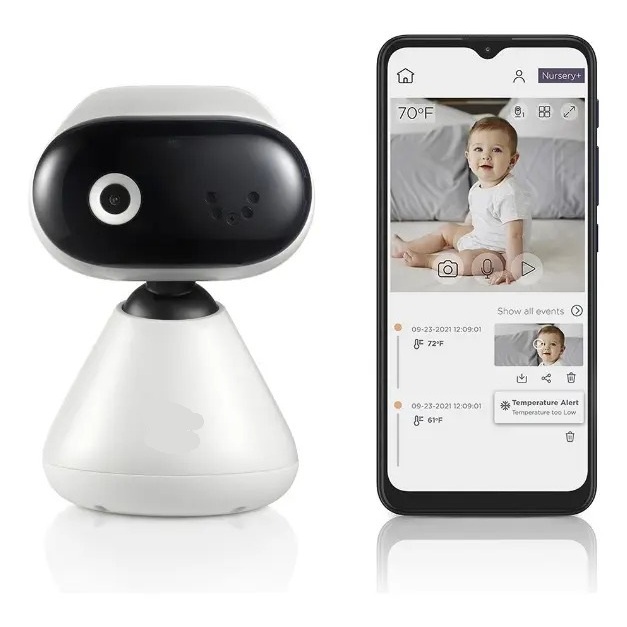 Baby Babá Eletrônica Connect WI-FI HD Video Com Visão Noturna