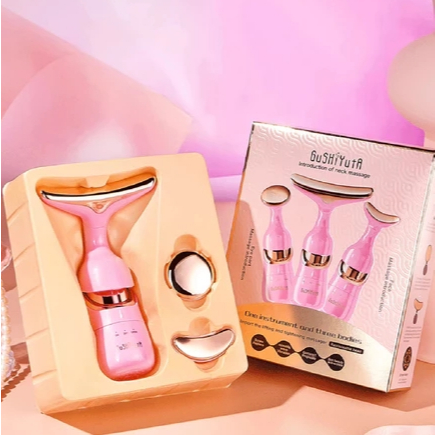 Massageador Facial 3 Em 1 Introdutor De Olhos E Pescoço NEW6617