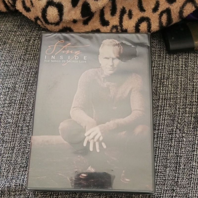 DVD Sting inside the songs of Sacred Love lacrado.