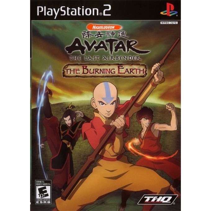 AVATAR THE LAST AIRBENDER: THE BURNING EARTH ISO PS2