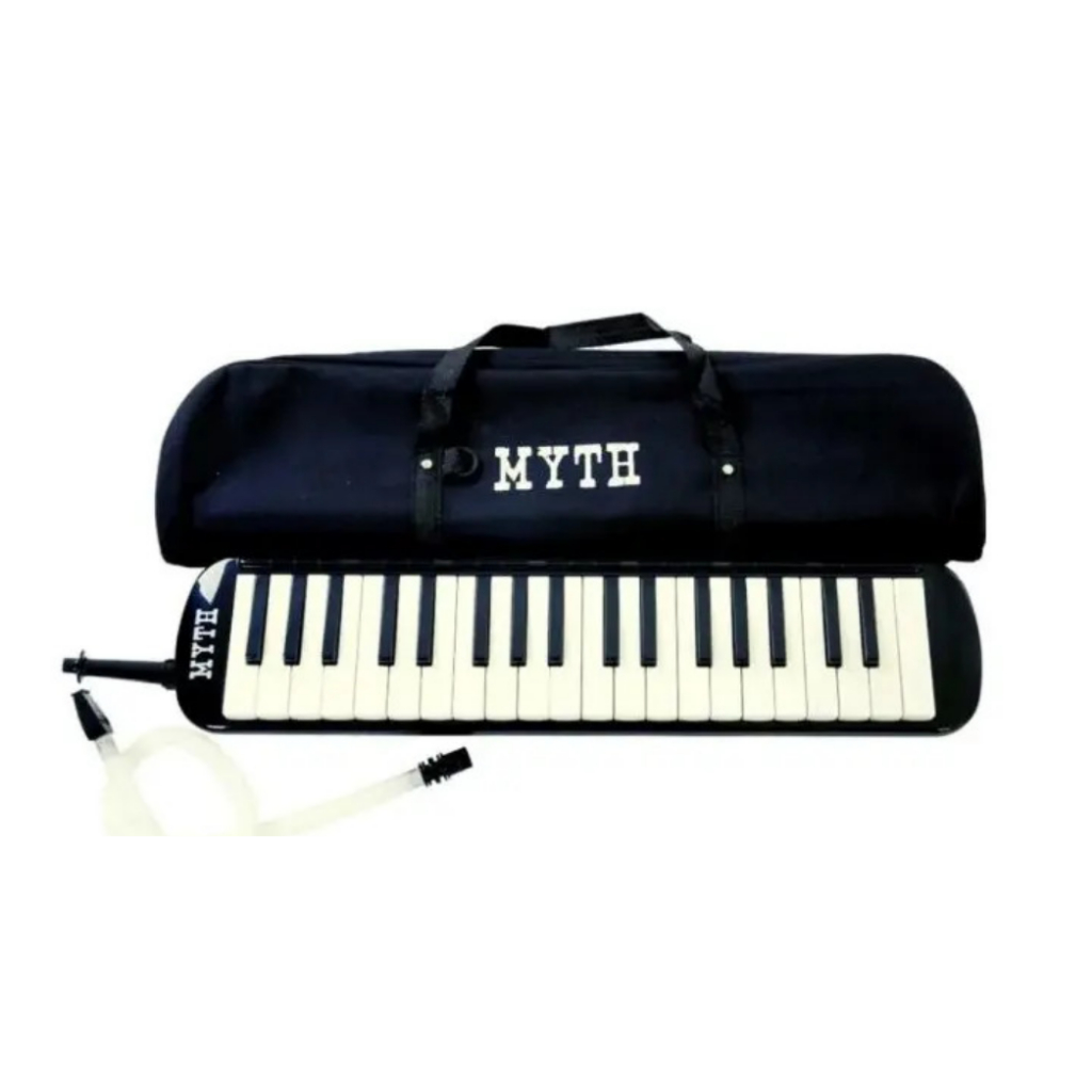 Escaleta Myth Preta de 37 Teclas com Capa