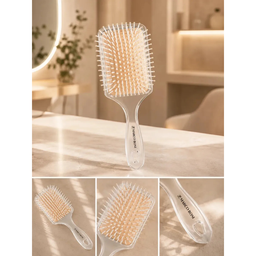 Escova de Cabelo Marco Boni Raquete Grande Coleção Diamond — imagem 2 de 2