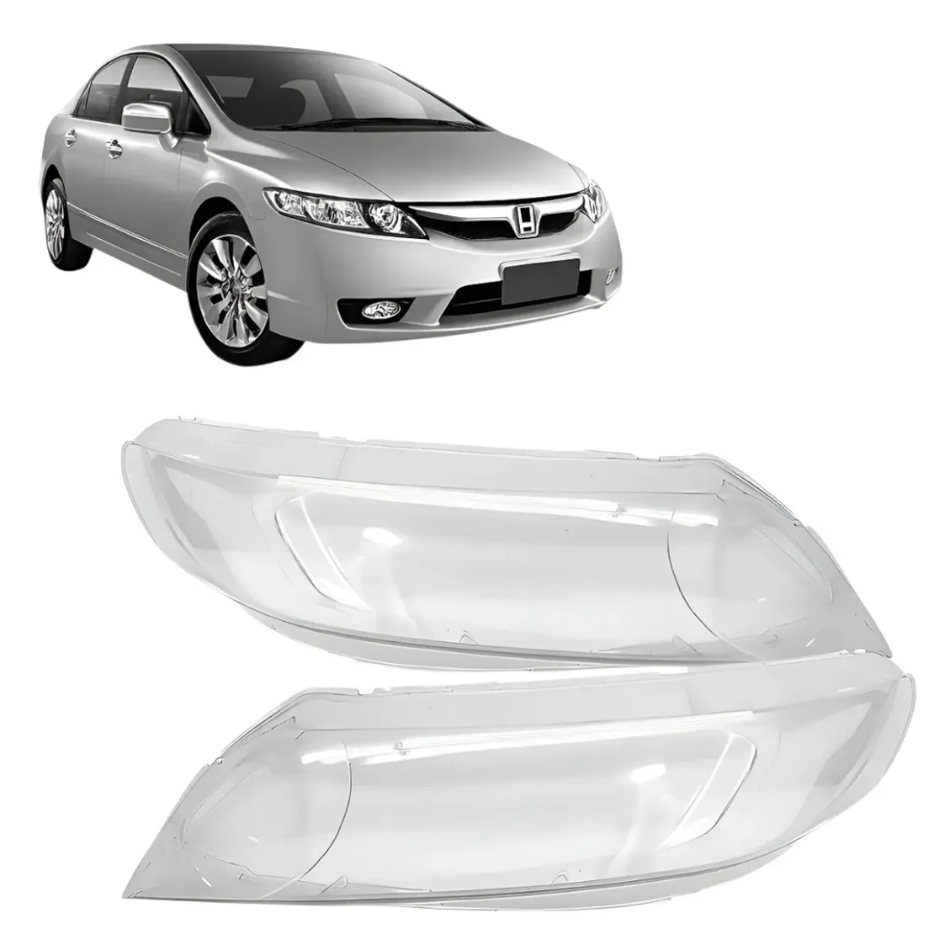 Par Lente Farol New Honda Civic 06 2007 2008 2009 2010 2011