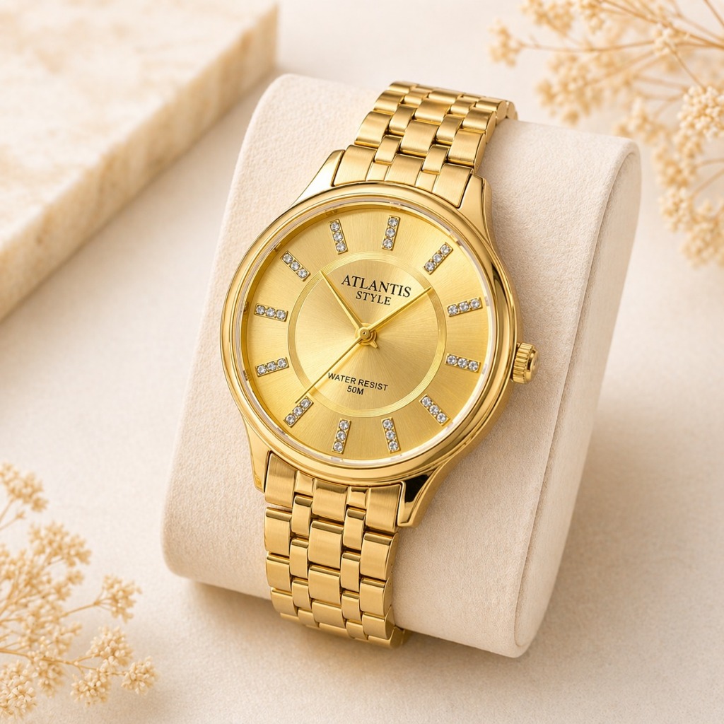Combo Atlantis Gold Feminino Original 20 Modelos Luxo + Caixinha