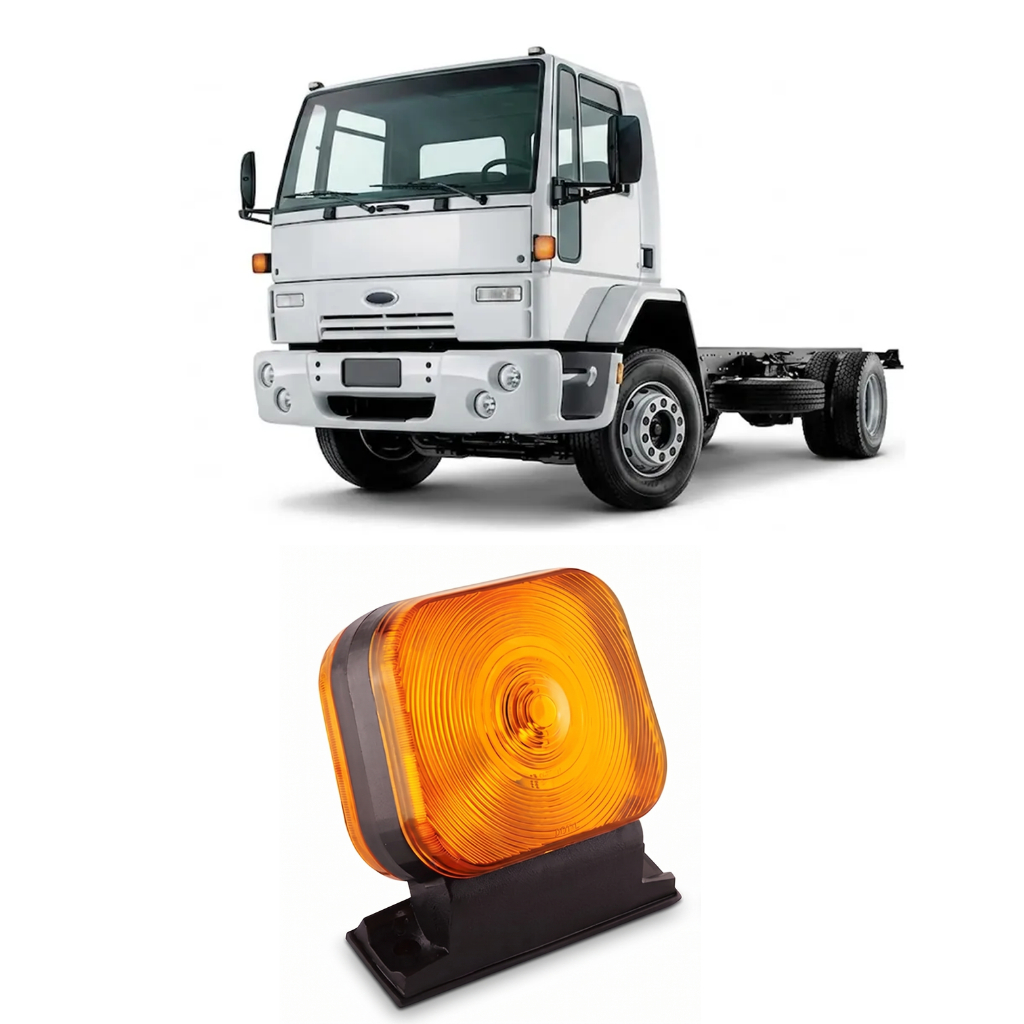 Lanterna Seta Pisca Lateral Da Coluna Dianteira Ford Cargo