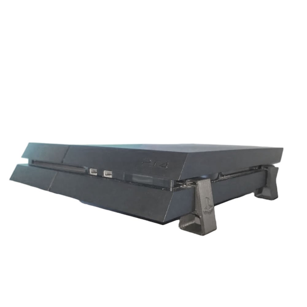 Pezinho Ps4 Horizontal Fat Slim Pro Base Suporte De Mesa