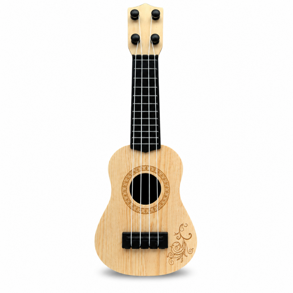 Violão Infantil Plástico Ukulele Brinquedo Instrumento Musical Criança Educativo
