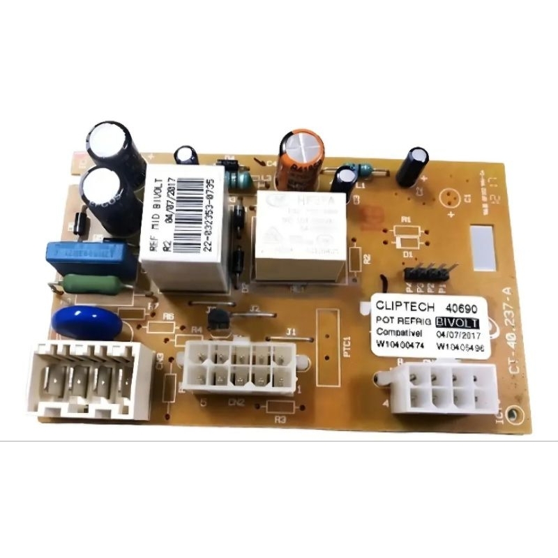 Placa Potência Geladeira Consul CRM50 Bivolt W10400474 W10405496