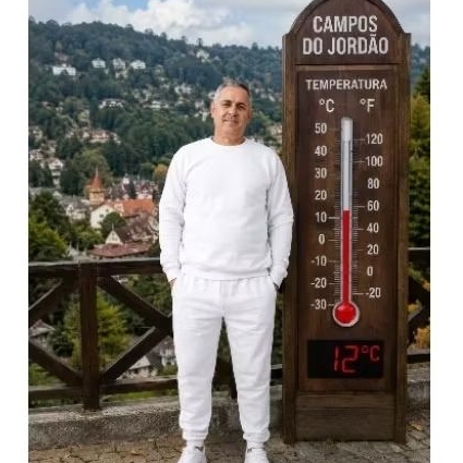 Kit 2 Calça Moletom Jogger Algodão Flanelado Cordão Casual Inverno Streetwear Masculino Feminino