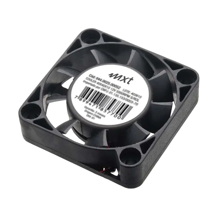 Micro Ventilador 40x40x10mm Fan Cooler 12v Reposição Impressora 3d Pc Nobreak Projetor