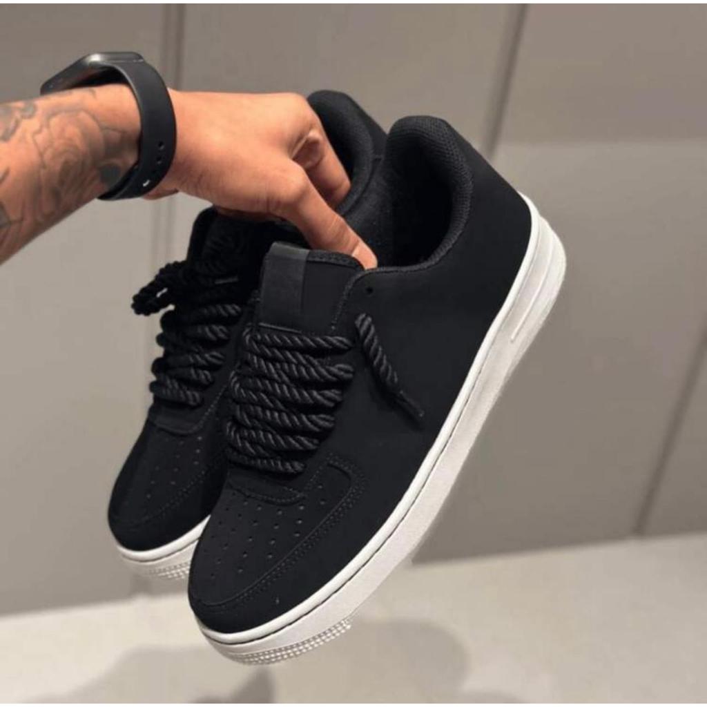 Promoção Tenis Masculino Cadarço Grosso Dia a Dia Casual