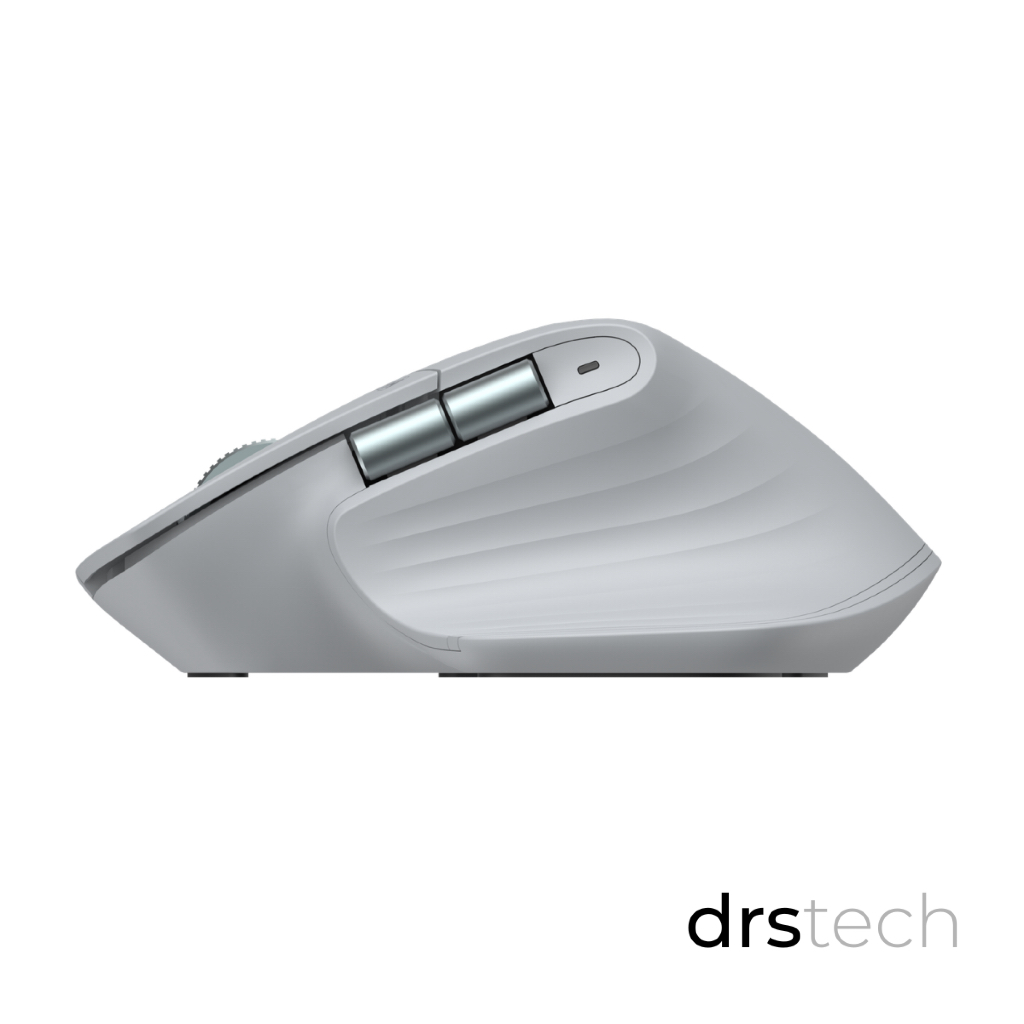 Mouse Vertical Ergonômico Bluetooth Prometheus IF-602CZ Hrebos 4000 DPI Silencioso Cinza