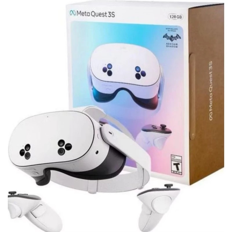 Óculos de Realidade Virtual Meta Quest 3S 128 gb com Imersão Total NOVO LACRADO