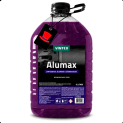 Limpa Baú Alumínio Alumax 5 Litros Limpa Alumínio Automotivo Rodas Baú Chassis