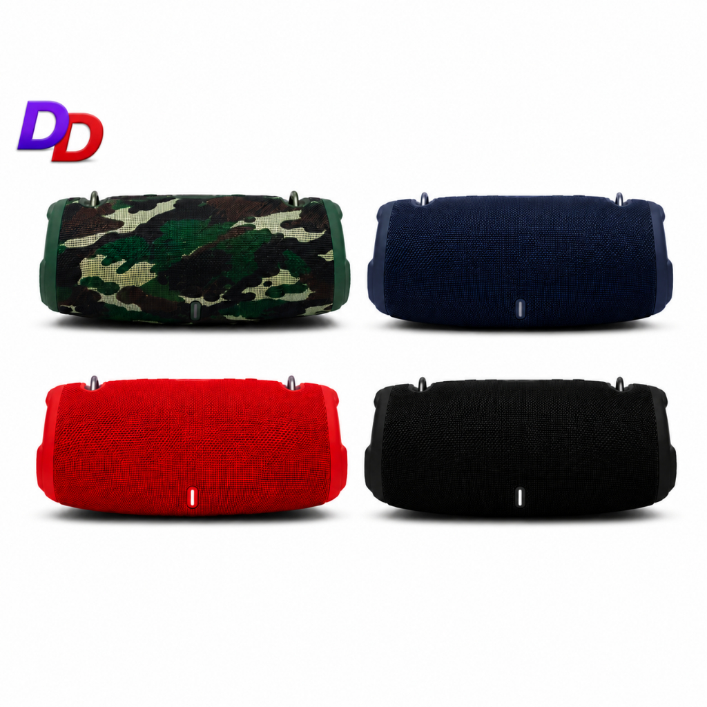 Caixa de Som Extreme Grande Bluetooth Com Alça Portátil Radio e Karaoke SD Pen Drive ent Microfone