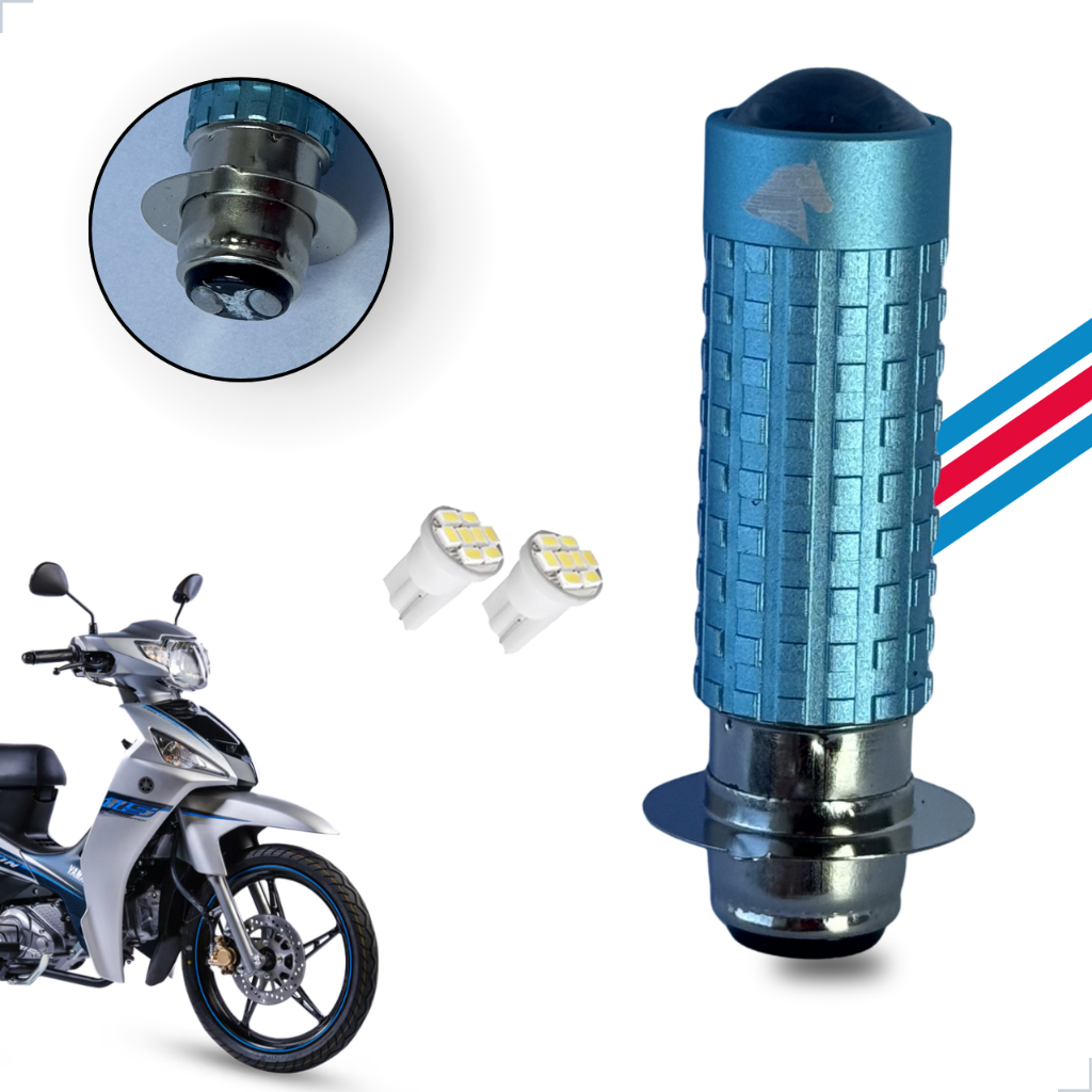 Lâmpada Led Stallion M5 Yamaha Crypton 115 2009 2010 2011 2012 2013 2014 2015 2016
