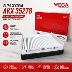 Filtro Ar Condicionado Cabine Gol G3 / Gol G4 / Parati / Saveiro