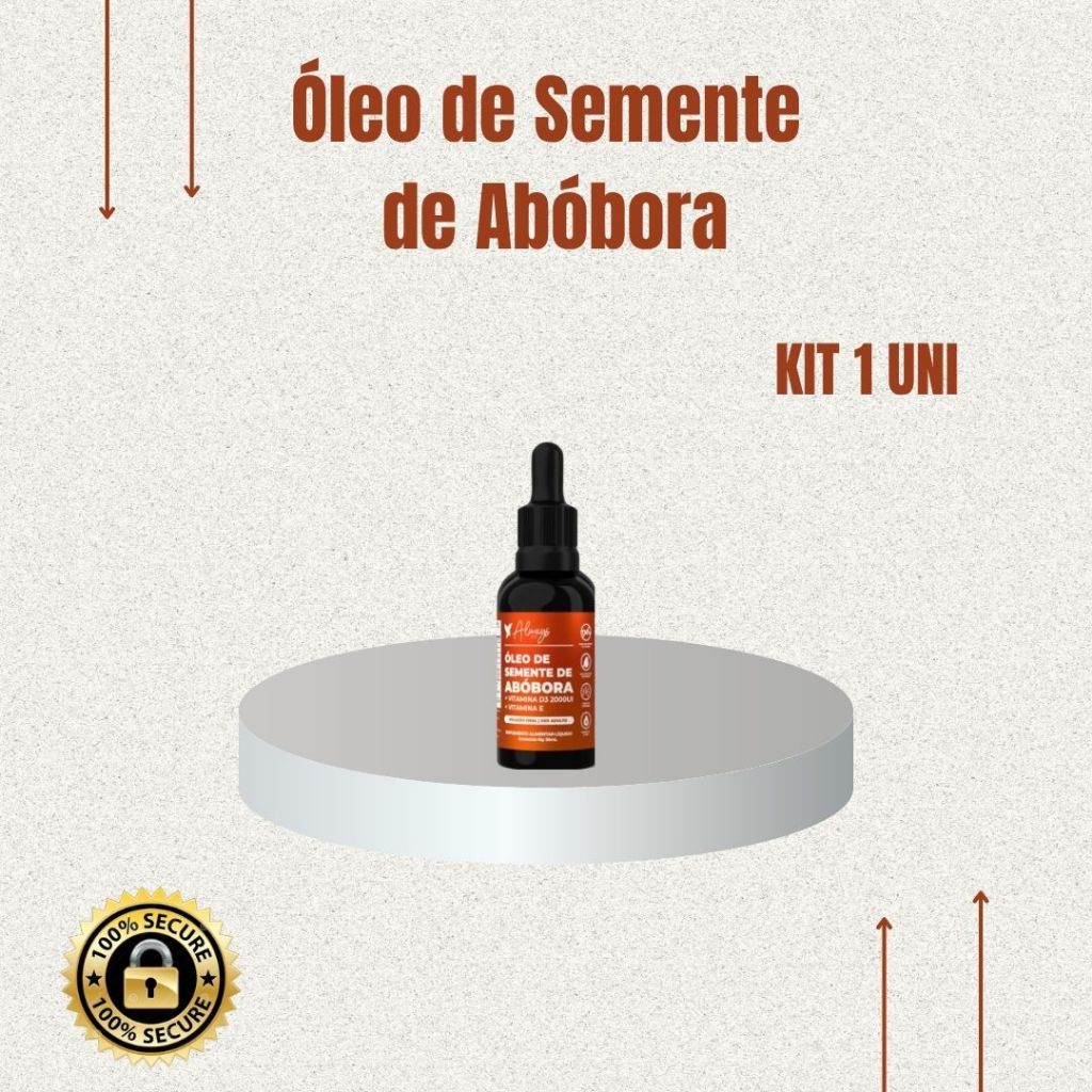 Mega Promoção Óleo de Semente de Abóbora Original Mega Eficaz 30ML