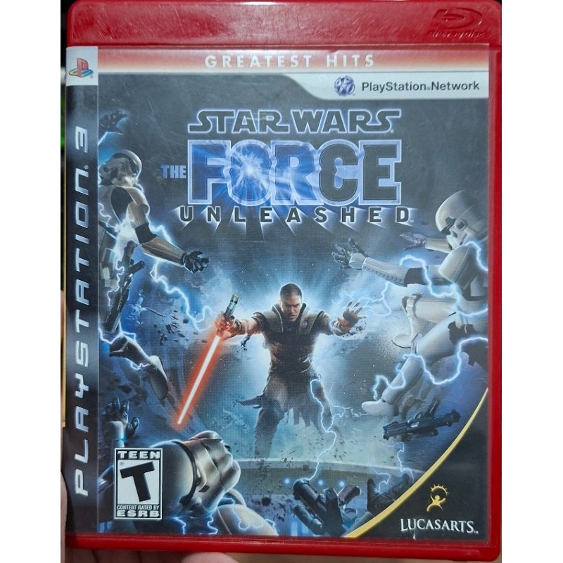 Star Wars Force Unleashed ps3 com manual