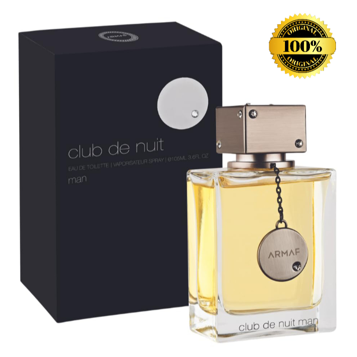 Perfume Arabe Club de Nuit Intense Man EDT 105ml Original lacrado Masculino Alta Fixação Armaf