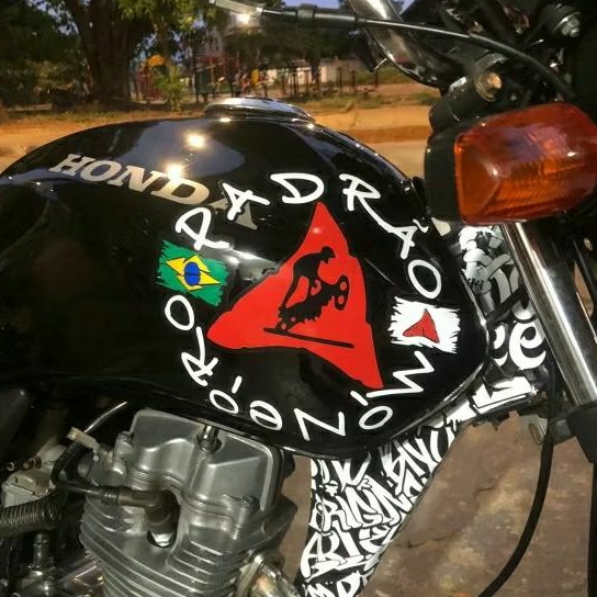 ADESIVO ORIGINAL - PADRÃO MINEIRO, ADESIVO DE TANQUE DE MOTO, 160,  ADESIVO REDONDO, PARA MOTOS