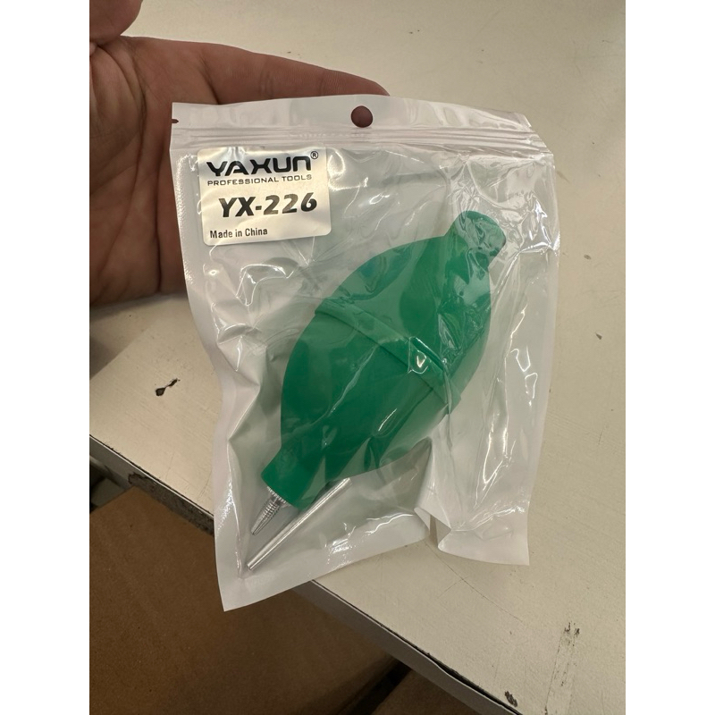 Soprador de Ar Manual Yaxun YX-226 Limpeza de Telas Lentes Celulares e Eletrônicos