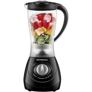 Liquidificador Mondial Easy Power 550W Preto 127V Prático e Potente para Cozinha Dia a Dia