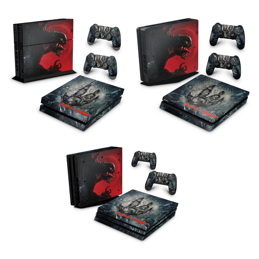 Skin Anti-Rage para PS4 FAT, SLIM ou PRO - 072 - Skin Playstation 4