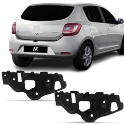 Par/UN Suporte Guia Parachoque Traseiro Sandero 2014 2015 2016 2017 2018 2019