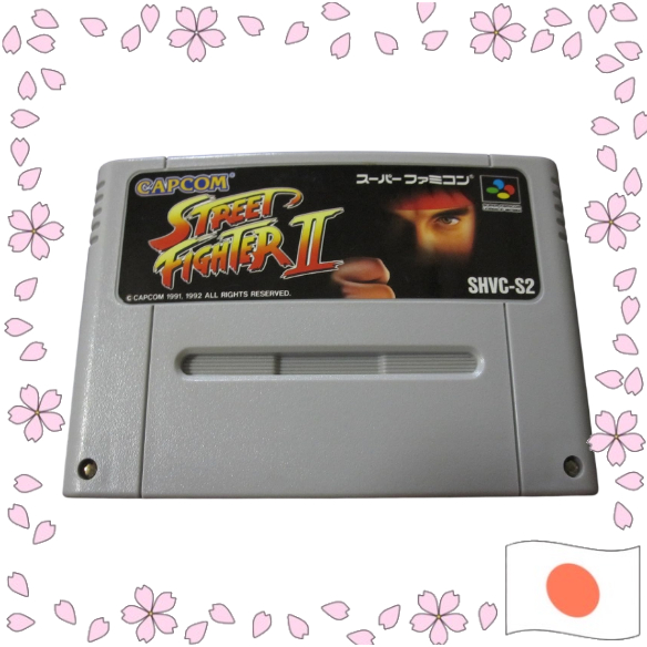 Super Famicom Street Fighter 2 (Original Japanese)【Enviado diretamente do Japão】