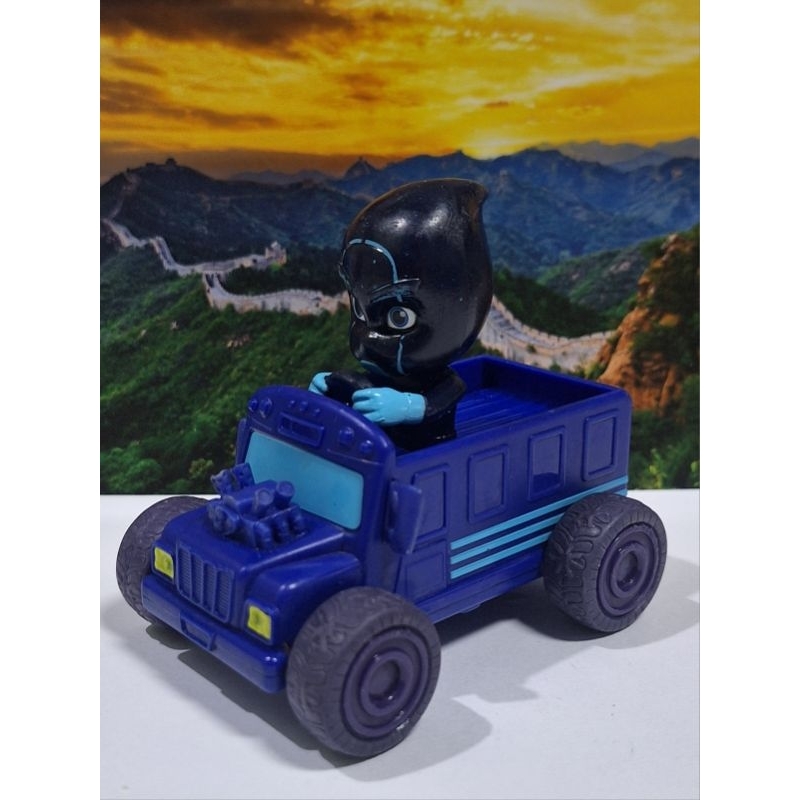 Miniatura Ninja Noturno com Veículo PJ Masks
