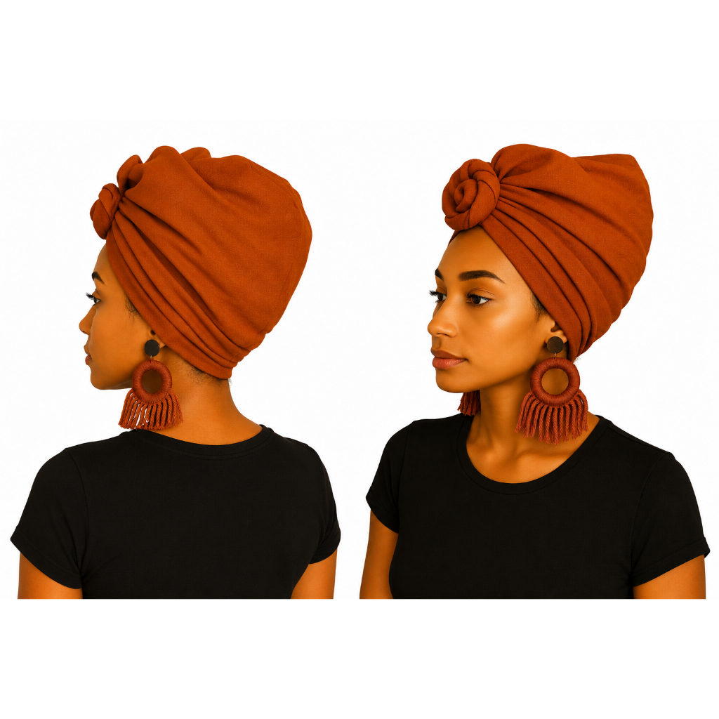 Turbante feminino | Turbante Flor |Turbante Pronto | Turbante Africano |Torço |Quimioterapia | Alopecia | Turbante 3em1-