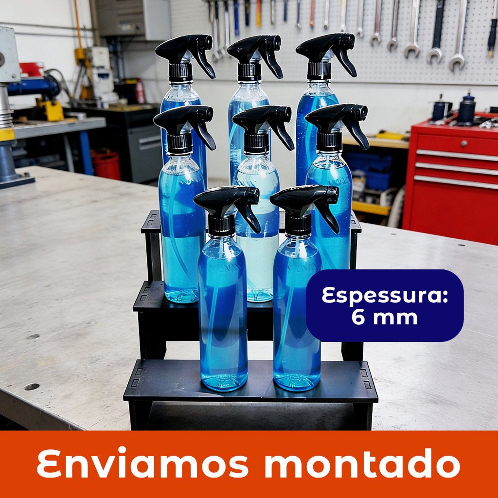 Expositor Triplo de Vendas Display para Balcão Vitrine Loja Produtos Vonixx
